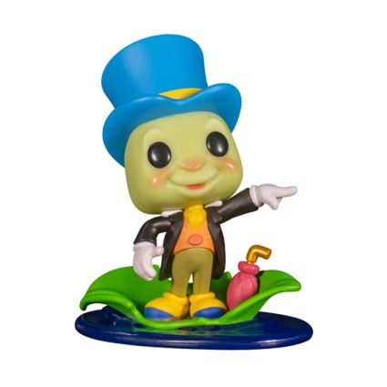 Figurine Funko Pop Pinocchio Jiminy Cricket on Leaf Edition Limitée