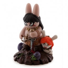 Figurine Kidrobot Frazetta Labbit the Barbarian par Frank Kozik Boutique Geneve Suisse