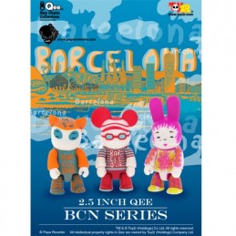 Figur Toy2R Qee Barcelona Set by Pepa Reverter (No box) Geneva Store Switzerland