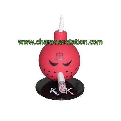 Figur Toy2R Mini Bomb Red by Kozik (No box) Geneva Store Switzerland
