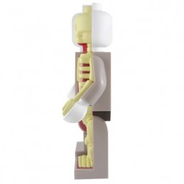 Figur Mighty Jaxx Lego 28 cm Bigger Micro Anatomic Red by Jason Freeny Geneva Store Switzerland