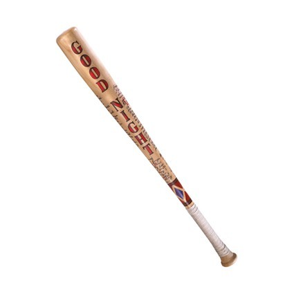 Figur Noble Collection Pro Replica Harley Quinn Baseball Bat in Wood Geneva Store Switzerland