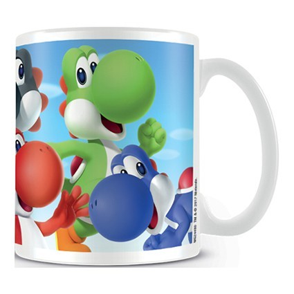 Figur Hole in the Wall Super Mario Yoshi's Mug Geneva Store Switzerland