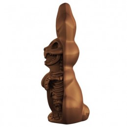 Figuren Mighty Jaxx Anatomical Chocolate Easter Bunny von Jason Freeny Genf Shop Schweiz