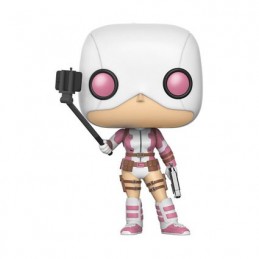 Figur Funko Pop SDCC 2017 Marvel Gwenpool with Selfie Stick Limited Edition Geneva Store Switzerland