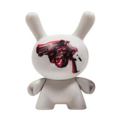 Figur Kidrobot Dunny Series 2 Gun by the Andy Warhol Foundation Geneva Store Switzerland