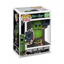 Figuren Funko Pop Rick und Morty Pickle Rick with Laser (Selten) Genf Shop Schweiz