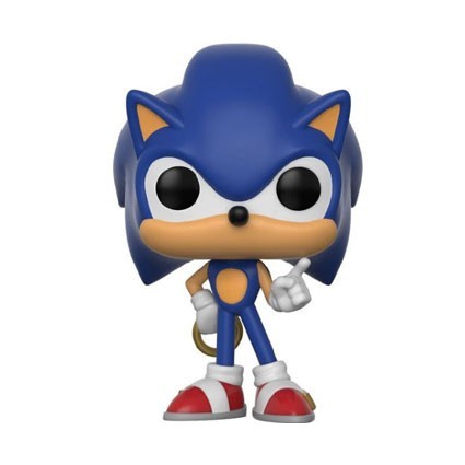 Figur Funko Pop Games Sonic Sonic with Ring (Vaulted) Geneva Store Switzerland