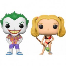 Figurine Funko Pop DC Heroes Beach Joker et Harley Quinn Edition Limitée Boutique Geneve Suisse