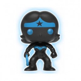 Figurine Funko Pop Phosphorescent DC Justice League Wonder Woman Silhouette Edition Limitée Boutique Geneve Suisse