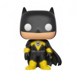 Figurine Funko BOÎTE ENDOMMAGÉE Pop Phosphorescent DC Yellow Lantern Batman Edition Limitée Boutique Geneve Suisse