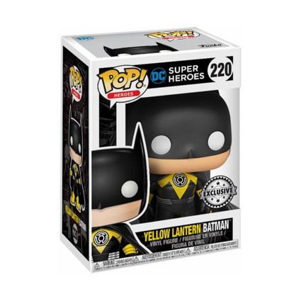 Figurine Funko Pop DC Yellow Lantern Batman Edition Limitée Boutique Geneve Suisse