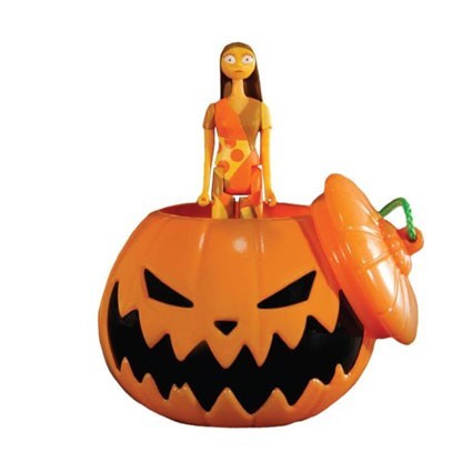 Figur  SDCC 2015 The Nightmare Before Christmas ReAction Retro Action Figure Sally in Pumpkin Ornament Geneva Store Switzerland