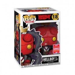 Figur Funko Pop SDCC 2018 Hellboy In Suit Limited Edition Geneva Store Switzerland