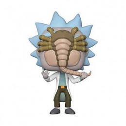 Figur Funko Pop Rick and Morty Rick with Facehugger Limited Edition Geneva Store Switzerland