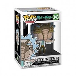 Figur Funko Pop Rick and Morty Rick with Facehugger Limited Edition Geneva Store Switzerland