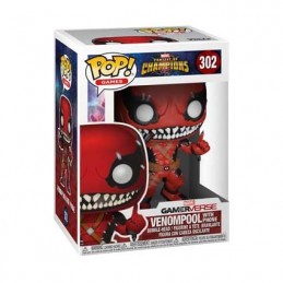 Figur Funko Pop Marvel Contest of Champions Venompool with Phone Limited Edition Geneva Store Switzerland