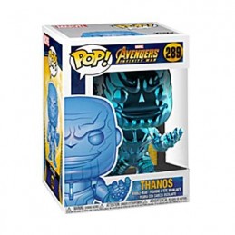 Figur Funko Pop Avengers Infinity War Thanos Blue Chrome Limited Edition Geneva Store Switzerland