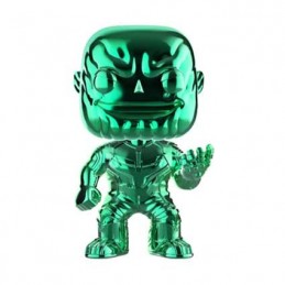 Figur Funko Pop Avengers Infinity War Thanos Green Chrome Limited Edition Geneva Store Switzerland