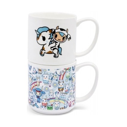 Figur Thumbs Up Tokidoki Moofia Stacking Ceramic Mug Set Geneva Store Switzerland