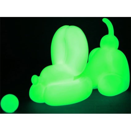 Figurine Mighty Jaxx Artoys Happy POPek Phosphorescent par Whatshisname (20 cm) Boutique Geneve Suisse