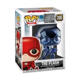 Figurine Funko Pop Justice League Flash Light Blue Chrome Edition Limitée Boutique Geneve Suisse