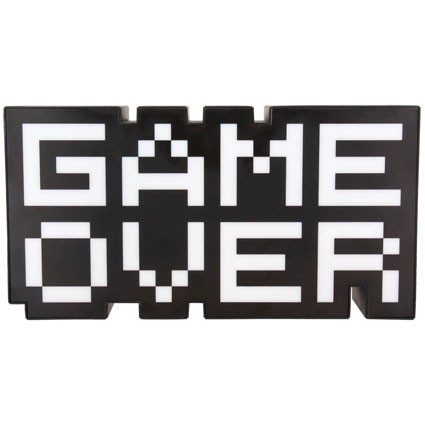 Figur Paladone Game Over Led Light Geneva Store Switzerland