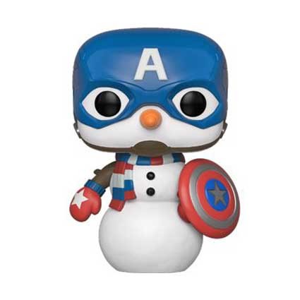 captain america holiday funko