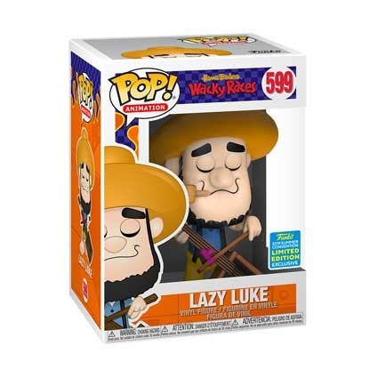 Figur Funko Pop SDCC 2019 Hanna Barbera Wacky Races Lazy Luke Limited Edition Geneva Store Switzerland