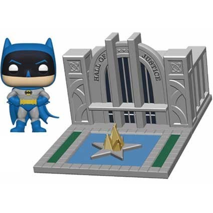 Toys Pop Town DC Comics Batman 80th Anniversary Hall of Justice Fun...