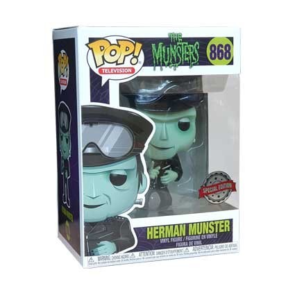 Figur Funko Pop Munsters Herman Hot Rod Limited Edition Geneva Store Switzerland