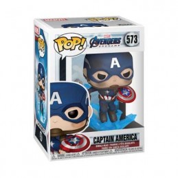 Figuren Funko Pop Marvel Avengers Endgame Captain America with Broken Shield and Mjolnir (Selten) Genf Shop Schweiz