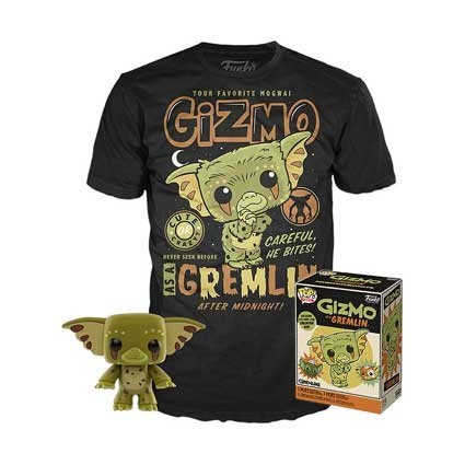 Figur Funko Pop and T-shirt Gremlins Gizmo Limited Edition Geneva Store Switzerland