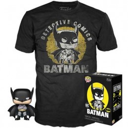 Figurine Funko Pop et T-shirt DC Comics Batman Sun Faded Edition Limitée Boutique Geneve Suisse