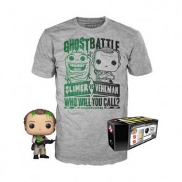 Figur Funko Pop and T-shirt SOS Ghostbusters Dr. Peter Venkman Limited Edition Geneva Store Switzerland