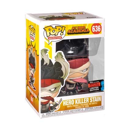 funko pop my hero academia killer stain 2019 nycc shared exclusive