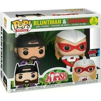 Figur Funko Pop NYCC 2019 Jay and Silent Bob Chronic and Bluntman Limited Edition Geneva Store Switzerland