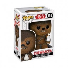 Figuren Funko Pop Star Wars The Last Jedi Chewbacca mit Porg (Selten) Genf Shop Schweiz