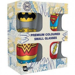 Figur GB eye DC Comics Set of 4 Shot Glasses Geneva Store Switzerland