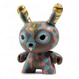 Figurine Kidrobot Dunny 12.5 cm The Curly Horned Dunnylope par Horrible Adorables Boutique Geneve Suisse