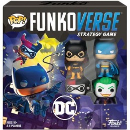 Figur Funko French Version Pop Funkoverse DC Comics Board Game 4 Character Base Set Geneva Store Switzerland