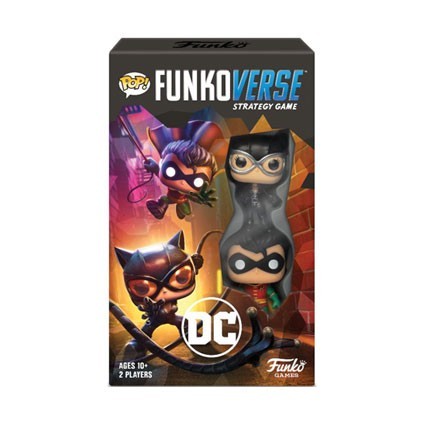 Figur Funko French Version Pop Funkoverse DC Comics Board Game 2 Character Expandalone Geneva Store Switzerland