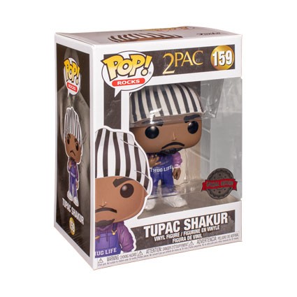 Funko Pop! Doré Tupac Shakur Rappeur Hip Hop Musique Luxe Vinyle Figurine  56720