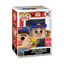 Figur Funko Pop SDCC 2018 Disney Wreck it Ralph Fix It Felix 8-Bit Limited Edition Geneva Store Switzerland