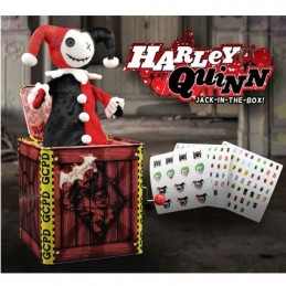 Figurine Geek X Harley Quinn Boite à Musique Jack in the Box 29 cm Boutique Geneve Suisse