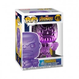 Figur Funko Pop Avengers Infinity War Thanos Purple Chrome Limited Edition Geneva Store Switzerland