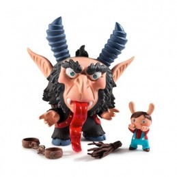 Figurine Kidrobot Dunny 13 cm Krampus par Scott Tolleson Boutique Geneve Suisse