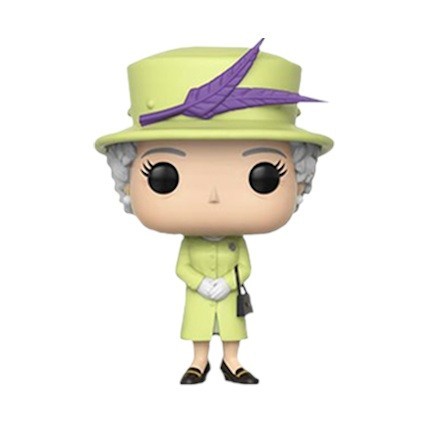 Figur Funko Pop Celebs Royal Family Queen Elizabeth II Green Outfit (Rare) Geneva Store Switzerland