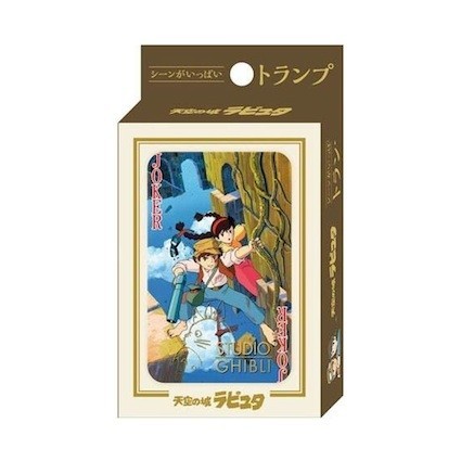 Figur Benelic - Studio Ghibli Castle in the Sky Playing Cards Geneva Store Switzerland