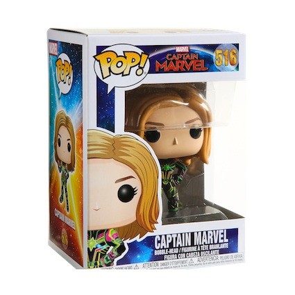 funko pop captain marvel neon suit